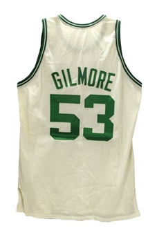1987-88 Artis Gilmore Boston Celtics Game Worn Home White Jersey